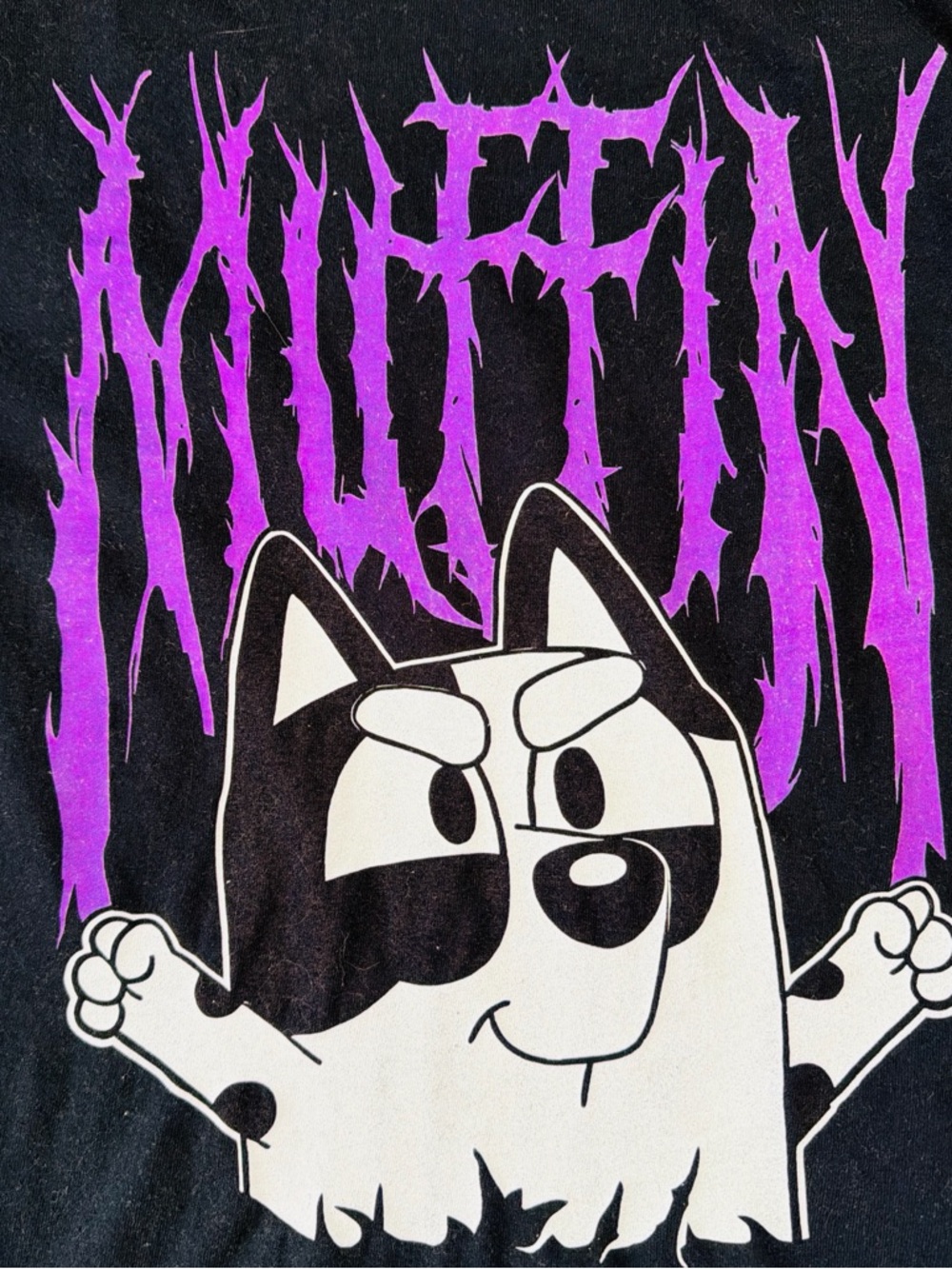 Muffin Black Metal Tee